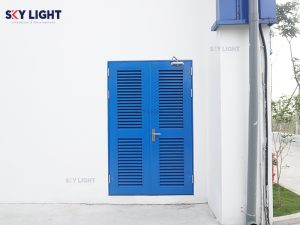 Cửa chớp thép công nghiệp Sky Light