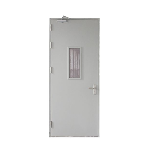 Cửa chống cháy 1 cánh có ô kính Sky Light