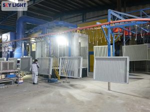 Sản xuất cửa chớp thép Sky Light