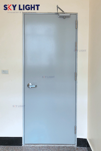 Cửa thép chống cháy chung cư 1 cánh