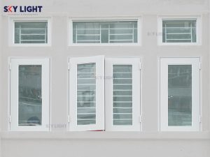 Cửa sổ kính chống cháy 2 cánh Sky Light