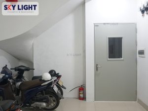Sky Light sản xuất và lắp đặt Cửa chống cháy nhà xe