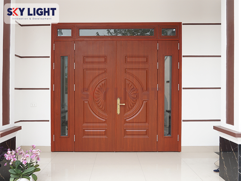 Ưu nhược điểm cửa thép vân gỗ