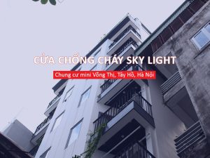 Công trình cửa chống cháy tại chung cư mini Võng Thị, Tây Hồ, HN