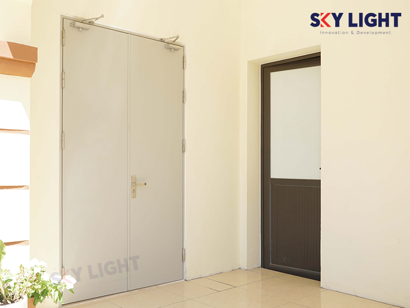 Sky Light cung cấp và lắp đặt cửa chống cháy Nam Định