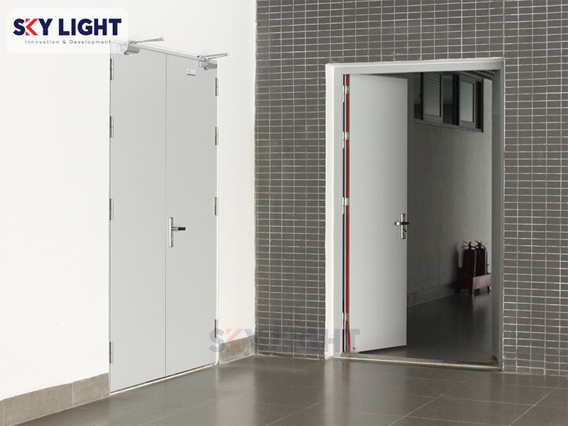 Cải tạo nhà để lắp đặt cửa chống cháy