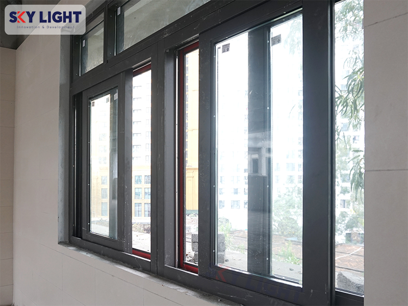 Cửa sổ ngăn cháy mở lùa Sky Light