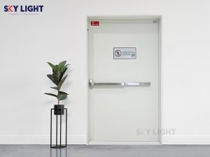 Cơ chế hoạt động của cửa thoát hiểm Sky Light