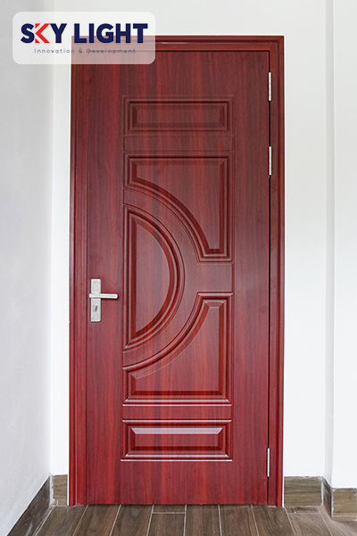 Cửa thép vân gỗ Sky Light