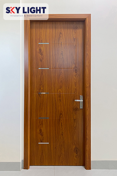 Cửa thép vân gỗ Sky Light