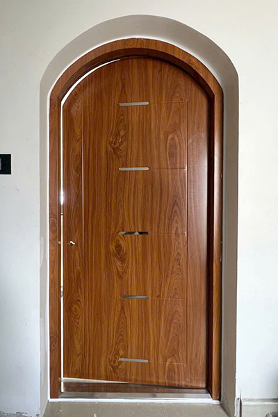 Quy trình sản xuất cửa thép vân gỗ Sky Light