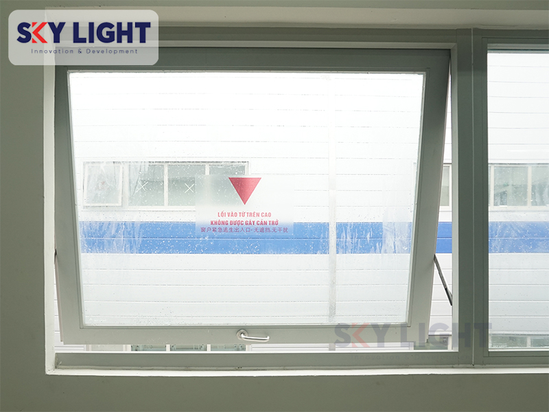 Cung cấp và lắp đặt cửa cách nhiệt, ngăn khói Sky Light