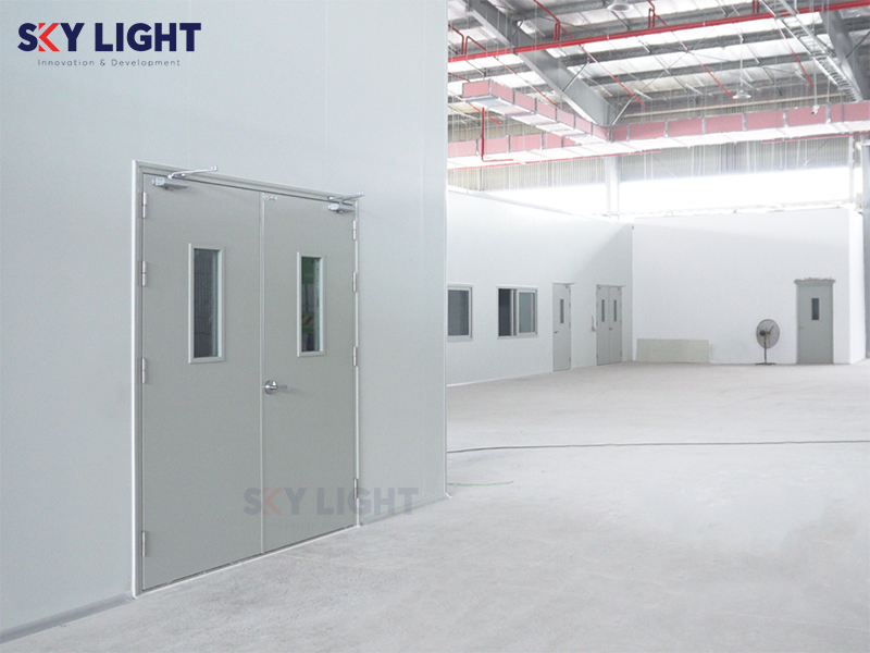 Cửa chống cháy Sky Light đảm bảo an toàn PCCC