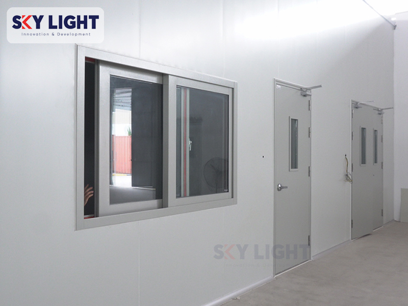 sky light sản xuất, cung cấp và lắp đặt cửa chống cháy khánh hòa