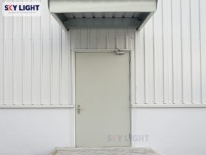 cửa thép công nghiệp sky light