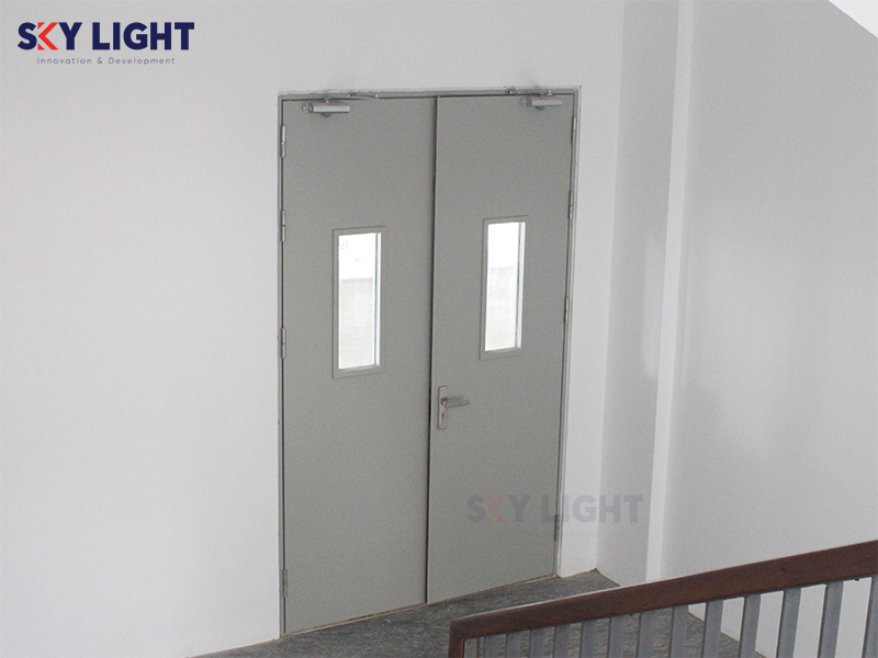 cửa chống cháy sky light tại hà tĩnh