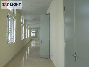 sky light cung cấp và lắp đặt cửa chống cháy hành lang