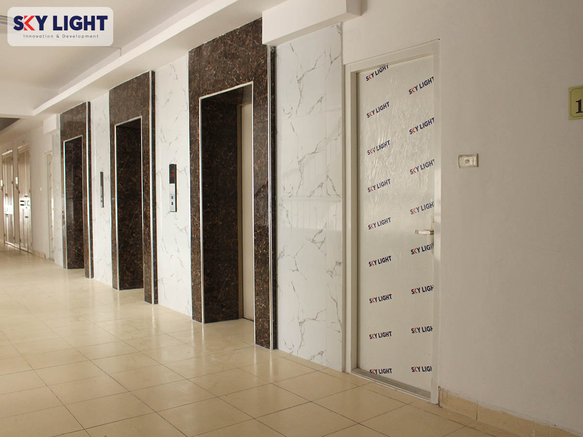 cửa chống cháy phòng kỹ thuật tại chung cư f-home tây hồ