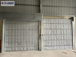 rèm cuốn ngăn cháy sky light có kiểm định pccc