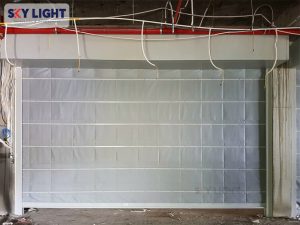 địa chỉ sản xuất màn cuốn chống cháy Sky Light