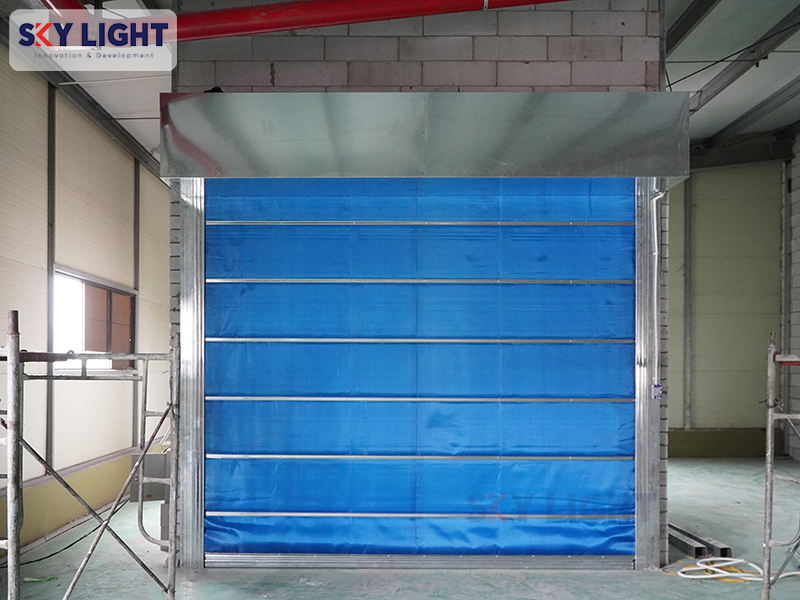 quy trình 5 bước bảo dưỡng màn cuốn chống cháy