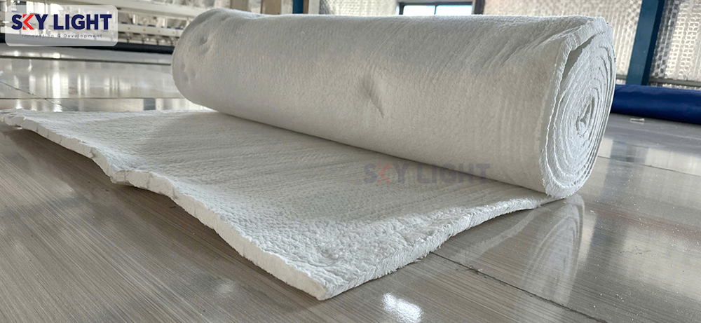 bông gốm cách nhiệt ceramic fiber - vật liệu lõi hoàn hảo cho màn cuốn chống cháy