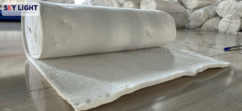 bông gốm cách nhiệt ceramic fiber - vật liệu lõi hoàn hảo cho màn cuốn chống cháy