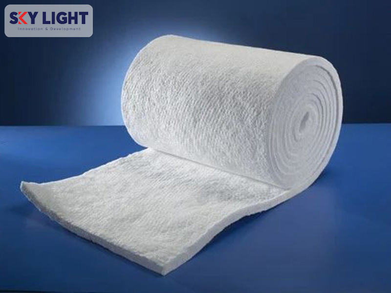 bông gốm cách nhiệt ceramic fiber - vật liệu lõi hoàn hảo cho màn cuốn chống cháy