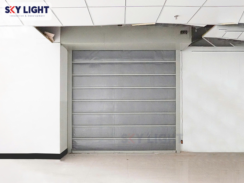 báo giá cửa cuốn chống cháy sky light