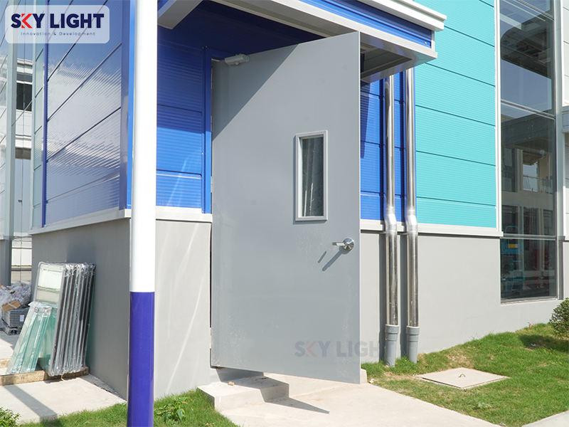 cửa chống cháy nhà xưởng 1 cánh