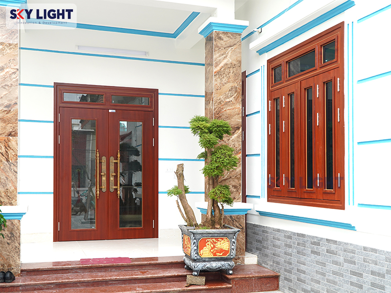 hiện đại, sang trọng, tinh tế, phù hợp với kiến trúc tổng thể của công trình