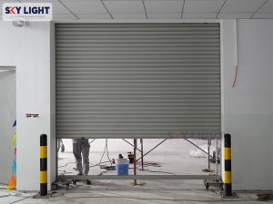 sky ligh sản xuất và lắp đặt cửa cuốn chống cháy nhà xưởng ei60