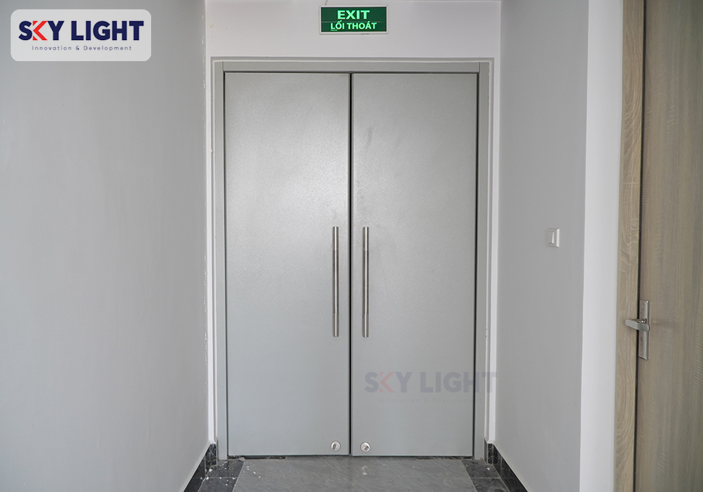 sky light với đa dạng màu sắc, phụ kiện linh hoạt, đảm bảo yêu cầu pccc