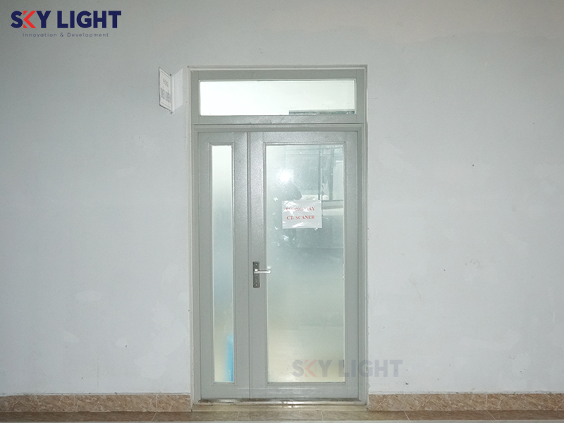 mẫu cửa kính chống cháy ei sky light