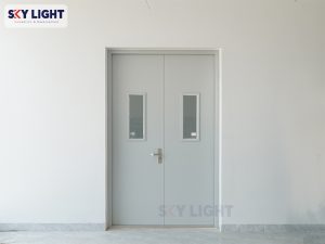 5 mẫu cửa chống cháy sky light 2025