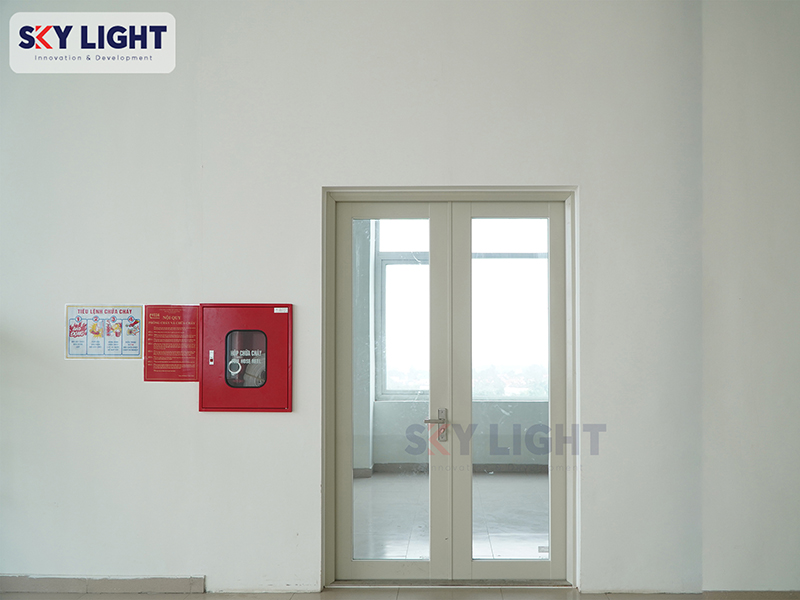 xu hướng sử dụng cửa kính chống cháy EI trong các công trình kiến trúc xanh