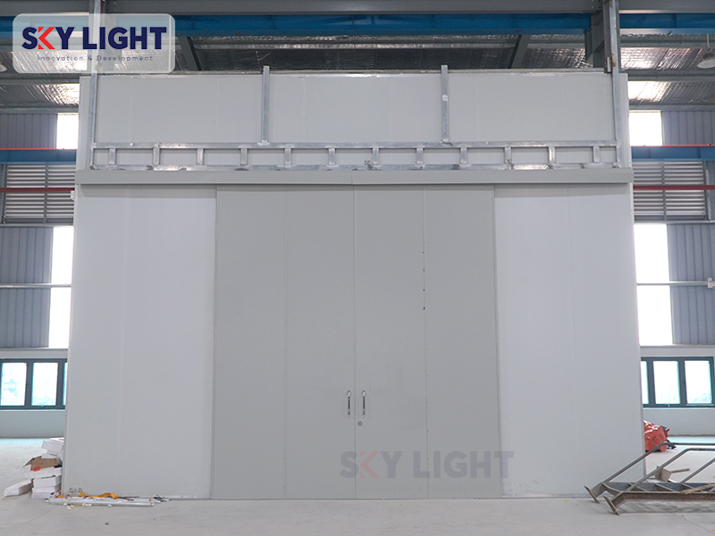 cửa treo chống cháy sky light