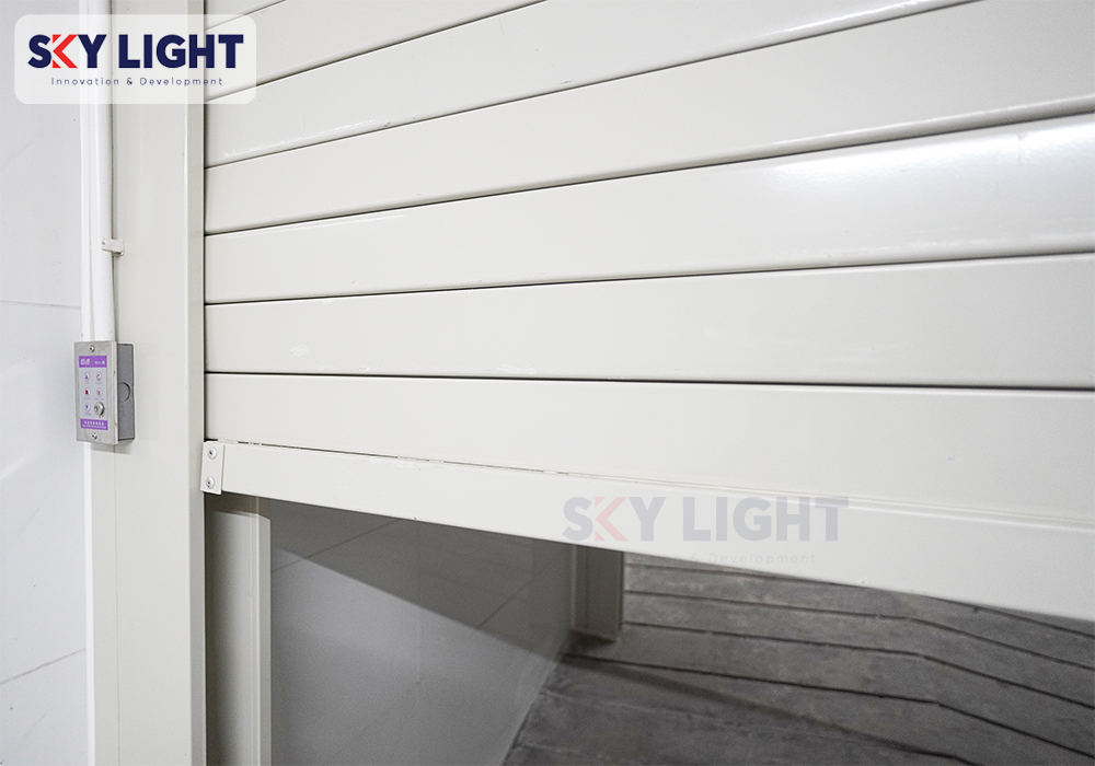 cửa cuốn chống cháy ei sky light