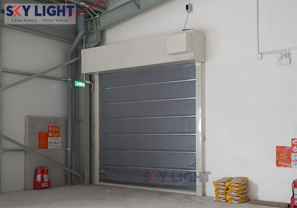 hướng dẫn sử dụng màn cuốn chống cháy
