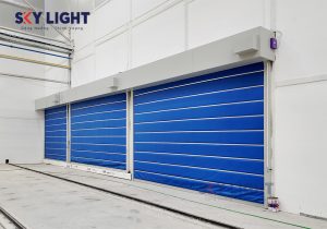 những công trình nên lắp đặt màn cuốn cửa cuốn chống cháy